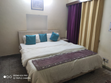 Bedroom in 1 BHK Independent House at Sector 82 – for Rent