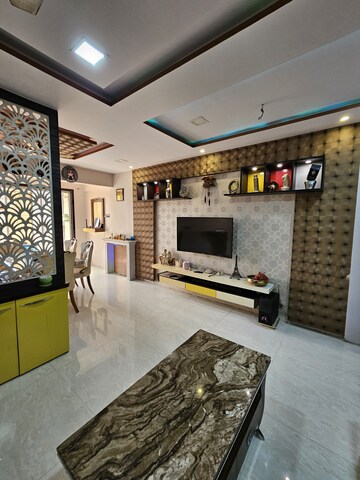 Living Room in 3 BHK Apartment at Kalyan West – for Sale