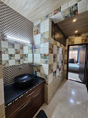 Bathroom in 3 BHK Apartment at Kalyan West – for Sale
