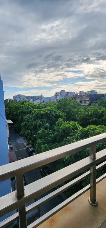 Balcony in 3.5 BHK Apartment at Sector 18, Dwarka – for Rent
