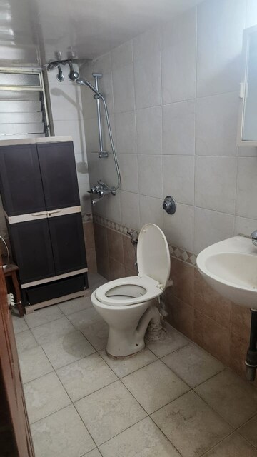 Bathroom in 3 BHK Apartment at Chembur – for Rent