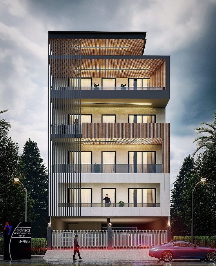 Exterior View, ocean-golden-i Commercial Office Space 600 Sq.Ft. In Tech Zone 4 Greater Noida Greater Noida 8214725