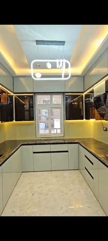 Kitchen in 3 BHK Builder Floor at Vipin Garden – for Sale