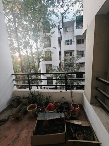 Balcony in 2 BHK Apartment at Raj Vimal Terraces, Bavdhan – for Rent