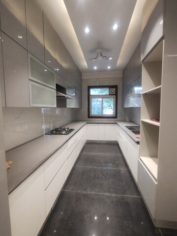 Kitchen in 4 BHK Builder Floor at Ansal Sushant Lok I, Sector 43 – for Rent
