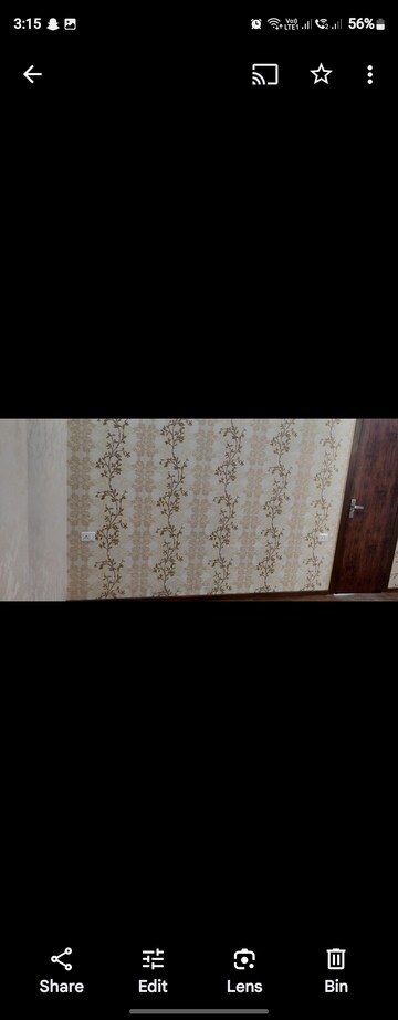 Bedroom in 3 BHK Apartment at Sector 10 Dwarka – for Rent