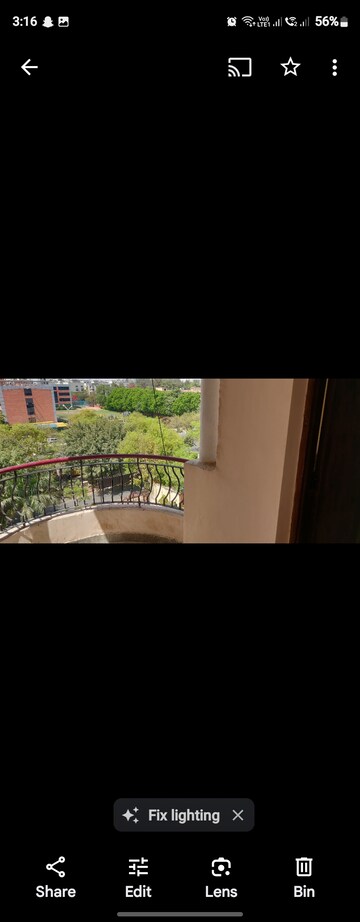 Bedroom in 3 BHK Apartment at Sector 10 Dwarka – for Rent