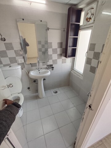 Bathroom in 3 BHK Apartment at Gaur City 2 - 14th Avenue, Sector 16c Greater Noida – for Rent
