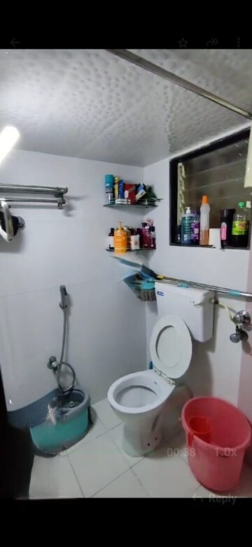 Bathroom in 1 BHK Apartment at Mira Road Swarajya CHS, Mira Road East – for Sale