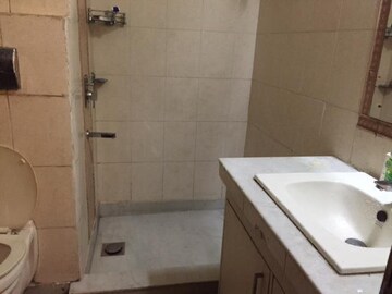 Bathroom in 2 BHK Builder Floor at Lajpat Nagar ii – for Rent