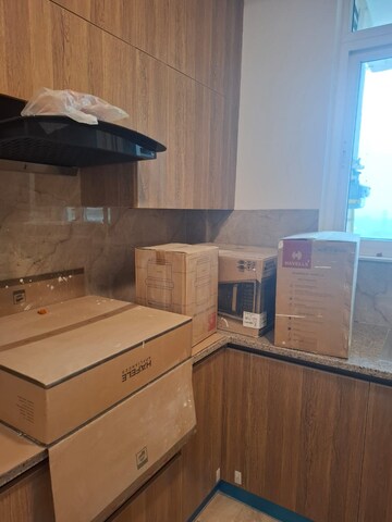 Kitchen in 3 BHK Builder Floor at Ambience Creacions, Sector 22 – for Rent
