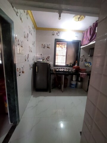 Kitchen in 1 RK Apartment at New Rachana Park, Kalyan East – for Rent