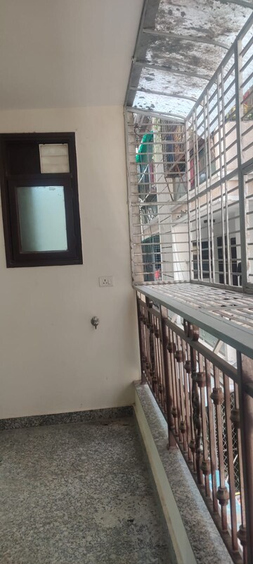 Balcony in 2 BHK Builder Floor at Faridabad Central – for Rent
