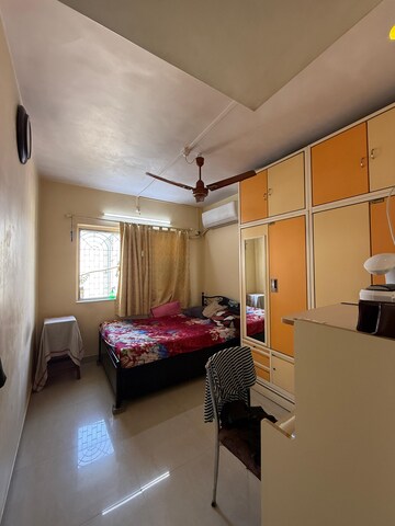 Bedroom in 1 BHK Apartment at Shree Chitrakut CHS, Dahisar East – for Sale