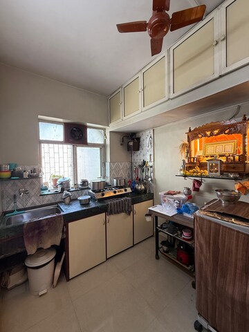 Kitchen in 1 BHK Apartment at Shree Chitrakut CHS, Dahisar East – for Sale