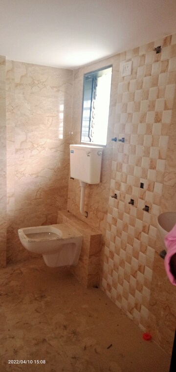 Bathroom in 2 BHK Apartment at Mahadev Tower, Mira Road – for Rent