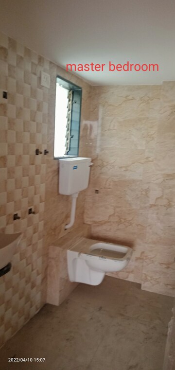 Bathroom in 2 BHK Apartment at Mahadev Tower, Mira Road – for Rent