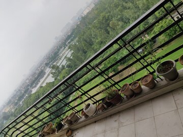 Balcony in 2 BHK Apartment at GH-7 Crossings Republik, Vijay Nagar – for Sale