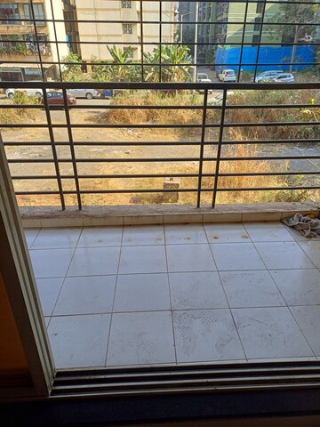Balcony in 1 BHK Apartment at Ghansoli Sector 21 – for Rent