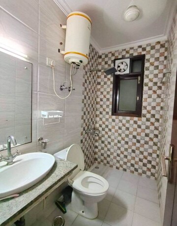 Bathroom in 2 BHK Builder Floor at Saket – for Rent