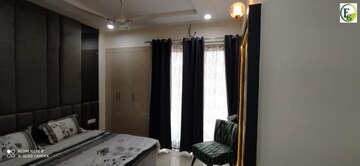Living Room in 3 BHK Apartment at Motia Blue Ridge, Dhakoli Village – for Rent