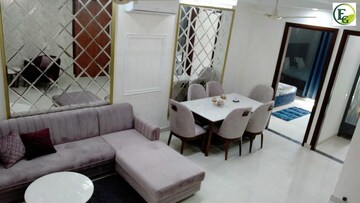 Living Room in 3 BHK Apartment at Motia Blue Ridge, Dhakoli Village – for Rent