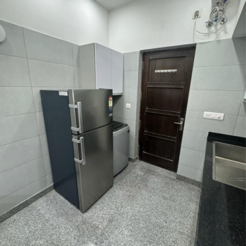 Kitchen in 2 BHK Builder Floor at Greater Kailash ii – for Rent