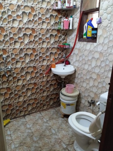 Bathroom in 2 BHK Apartment at Divyansh Flora, Sector 16c Greater Noida – for Rent