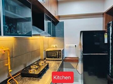 Kitchen in 3 BHK Apartment at South Bopal – for Rent