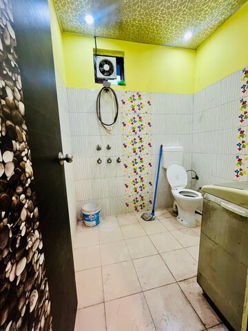 Bathroom in 3 BHK Builder Floor at Dwarka Mor – for Rent