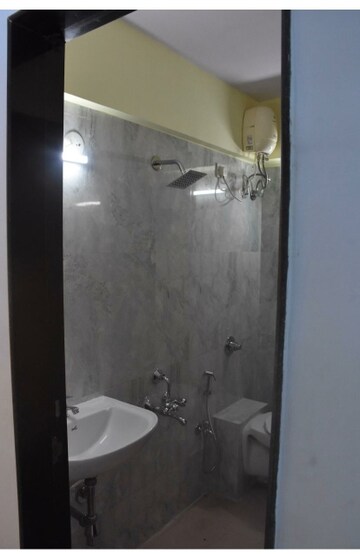Bathroom in 1 BHK Apartment at Romell Empress, Borivali West – for Rent