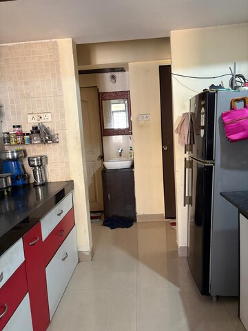 Kitchen in 1 BHK Apartment at Shiv Sai Paradise, Majiwada – for Rent