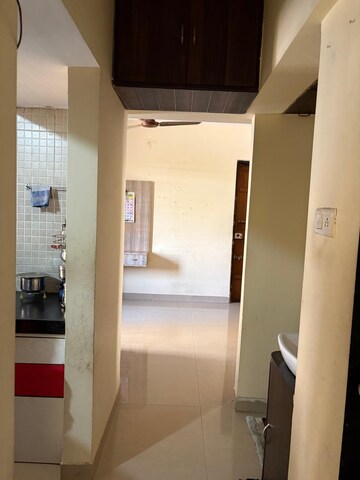 Building Lobby in 1 BHK Apartment at Shiv Sai Paradise, Majiwada – for Rent