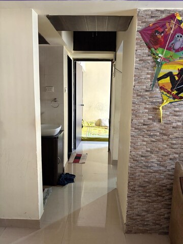 Building Lobby in 1 BHK Apartment at Shiv Sai Paradise, Majiwada – for Rent