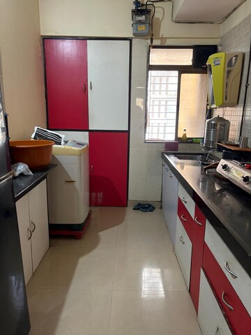 Kitchen in 1 BHK Apartment at Shiv Sai Paradise, Majiwada – for Rent