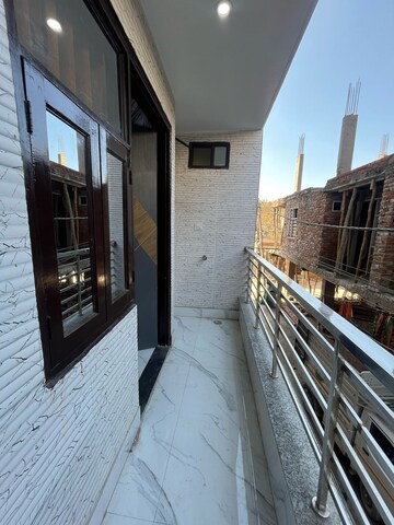 Balcony in 2 BHK Builder Floor at Dwarka Mor – for Sale
