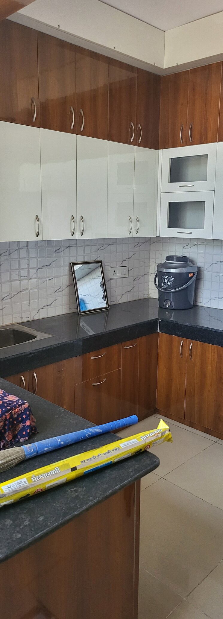 Kitchen, charms-castle 2 Bedroom 950 Sq.Ft. Apartment In Raj Nagar Extension Ghaziabad 8215784