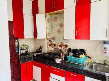 Kitchen in 3 BHK Apartment at VVIP Addresses, Raj Nagar Extension – for Rent