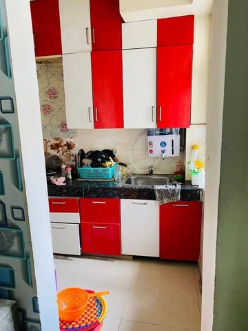 Kitchen in 3 BHK Apartment at VVIP Addresses, Raj Nagar Extension – for Rent