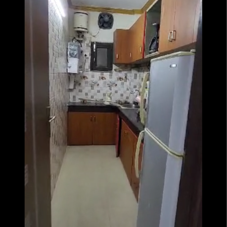 Kitchen, kalkaji 2 Bedroom 1000 Sq.Ft. Builder Floor In Kalkaji Delhi 8215834