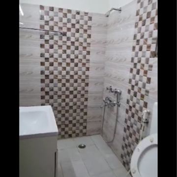 Bathroom in 2 BHK Builder Floor at Kalkaji – for Rent