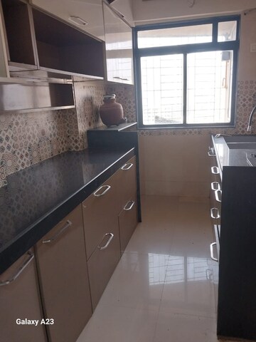Kitchen in 2 BHK Apartment at Dheeraj Solitaire, Malad West – for Rent