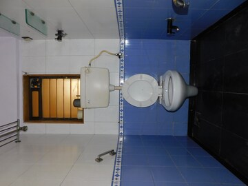 Bathroom in 2 BHK Apartment at Aum Sahil Tower, Lower Parel – for Rent
