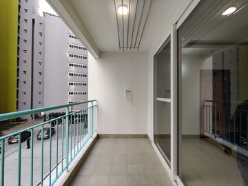Balcony in 2.5 BHK Apartment at Brigade Cornerstone Utopia, Varthur – for Rent
