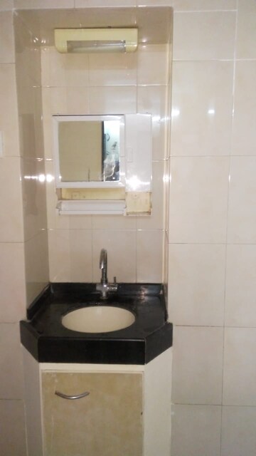 Bathroom in 2 BHK Apartment at Hrushikesh Building, Lokhandwala Complex Andheri – for Rent