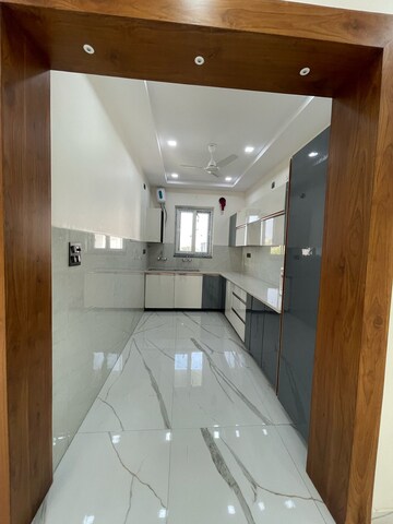 Kitchen in 3 BHK Builder Floor at Sainik Colony – for Sale