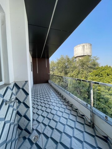 Balcony in 3 BHK Builder Floor at Sainik Colony – for Sale
