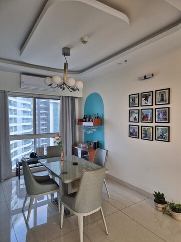 Living Room in 3 BHK Apartment at SNN Clermont, Hebbal – for Rent