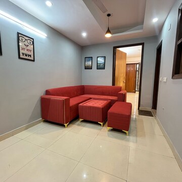 Living Room in 1 BHK Apartment at Saket – for Rent