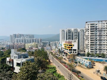  Office Space – Exterior View View at KP Icon, Yendada - for Rent